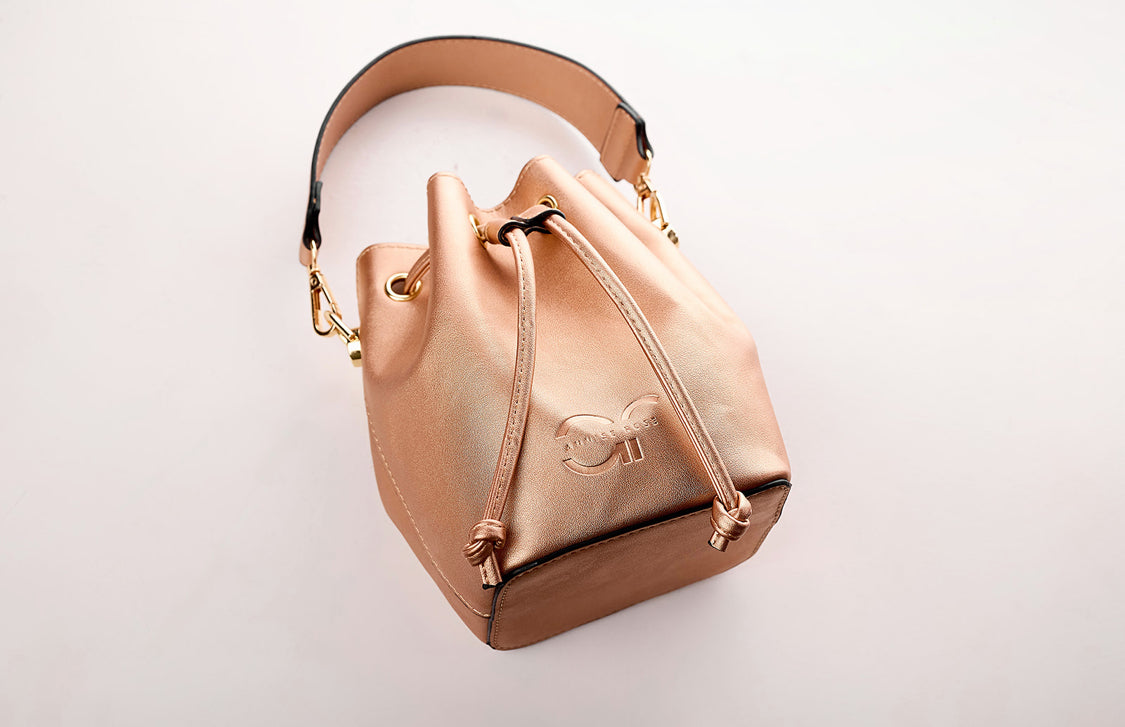 Rose Classic Mini Bucket Bag